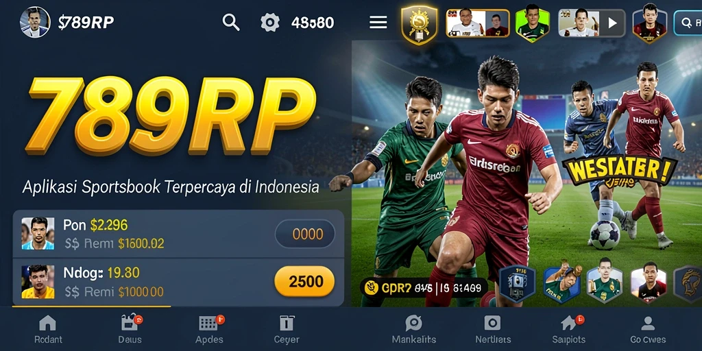 Tampilan gameplay sportsbook dari 789RP yang menarik.