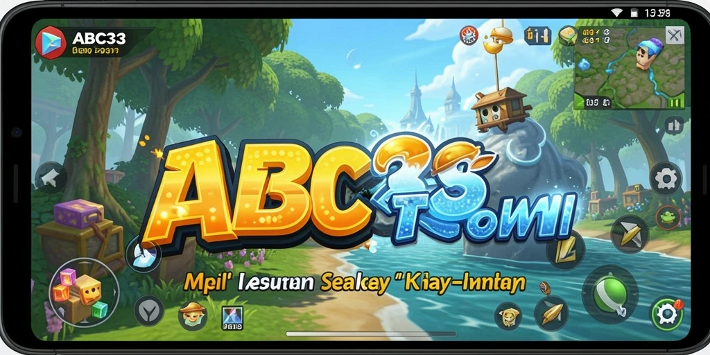 Tampilan antarmuka ABC33 yang sederhana dan fungsional.