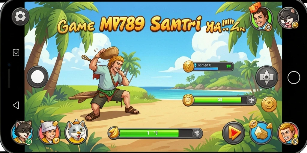 Tampilan gameplay MVP789 yang penuh warna dan menantang.