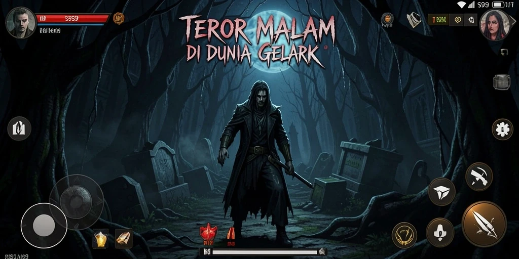 Menampilkan gameplay S9S9 yang mencekam dan menyeramkan.